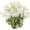 White, variant on Kingswick 3 Bundles Artificial Wildflowers Daisy Fake Silk Flower Greenery Wild Bouquets UV Resistant Faux Plastic Plants for Outdoor Indoor Spring Summer Home Decoration,White