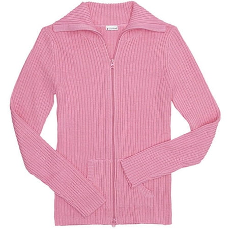 No Boundaries - Juniors Zip-Front Cardigan Sweater