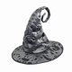 thumbnail image 5 of Sombrero de bruja para disfraces de Halloween, accesorios para fiestas de carnaval y juegos de rol. Plata, 5 of 6