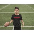 thumbnail image 2 of Kingdom Red Text Black Big Boys Youth T Shirt, 2 of 3