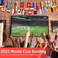thumbnail image 4 of Yanonmyfd World String Flag Banner, 32 Countries International Flags Banner Double Sided Polyester for World Cup Decorations 2026 Olympic Decorations, Soccer International Party Decorations (1 Pack), 4 of 11