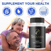 Truvarin Advanced Formula Healthy Hair Support Supplement 60 Capsules