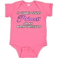 thumbnail image 3 of Inktastic Princess Girls Baby Bodysuit, 3 of 5