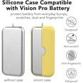 thumbnail image 4 of Compatible avec Étui pour Batterie Apple Vision Pro, Étui de Protection en Silicone pour Batterie Apple VR, Anti-Rayures, Étui Souple Anti-Chute Accessoires pour Batterie (Jaune), 4 of 5