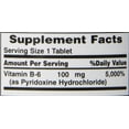 thumbnail image 4 of Nature's Bounty Vitamin B6 Supplement, Supports Metabolism and Nervous System Health, 100mg, 100 Tablets, 4 of 5