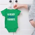 thumbnail image 5 of Already Papas Favorite Fathers Day Romper Boys or Girls Infant Baby Brisco Brands 12M, 5 of 6