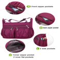 thumbnail image 4 of Women Shoulder Bags Nylon Crossbody Purse Bags Waterproof Messenger Purses and Handbags Black, 4 of 4