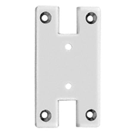 CRL C0L3SC Satin Chrome Cologne 037 Series Wall Mount Full Back Plate