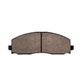 thumbnail image 5 of Detroit Axle - Front Ceramic Brake Pads for Chrysler Pacifica Town & Country Voyager Dodge Grand Caravan Journey Jeep Wrangler Ram C/V VW Routan, 5 of 7