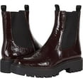 thumbnail image 2 of Sam Edelman Laguna Burgundy Leather Chelsea Moto Rounded Toe Pull On Boots (Burgundy, 8), 2 of 2
