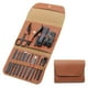 thumbnail image 1 of Juego de cortaúñas 16 piezas | Kit de cortaúñas de acero inoxidable para manicura, pedicura | Diseño ergonómico | Herramientas de aseo multiusos | Estuche de almacenamiento de viaje | Juego de limas, 1 of 2
