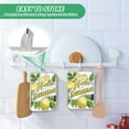 thumbnail image 6 of Hello Summer Lemons Oven Mitts 2 Pcs Pot Holders Sets Heat Resistant for Kitchen Cooking Baking 7"x9.8", 6 of 7