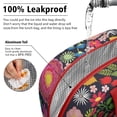 thumbnail image 5 of Reusable Floral Lnsulated Lunch Bag for Women & Men-Leakproof Water-Resistant Cooler Tote,Large Capacity(10.6x8.7x6.3in)for Work,Office,Travel,Picnic,Beach., 5 of 7