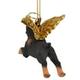 thumbnail image 3 of Honor the Pooch: Doberman Holiday Dog Angel Ornament, 3 of 7