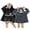 Dark gray, variant on Shuttle tree Oversized Wearable Blanket Hoodie For Adult Kids Hooded Sherpa Sweatshirt With Front Pocket