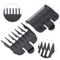 thumbnail image 2 of WANNGWE Professional Hair Clipper Guide Combs, WahlClipper Guards Set, Hair Clipper Guards Replacement Guards Set ﻿ (Black) CJ911-49495, 2 of 9