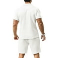 HAOMEILI Men's Polo Shirt and Shorts Set Summer Outfits Fashion Casual ...