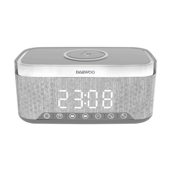 Bocina Reloj Despertador Bluetooth Select Sound Portatil