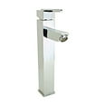 thumbnail image 4 of Modern Square Bathroom Faucet 1 Handle Chrome Over Brass Faucet Tap w/Supply Lines | Renovators Supply, 4 of 13