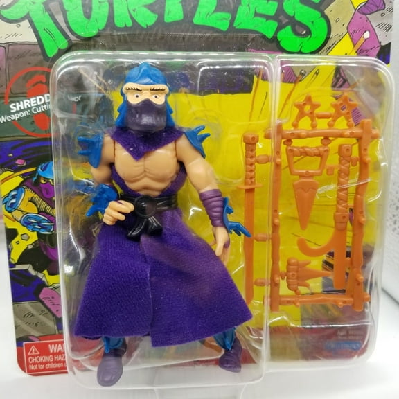 TMNT Original Classic Shredder Collectible Action Figure, 3 , 0.46 lb, Multicolor