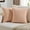 Khaki, variant on JIATER Pack of 2 Throw Pillow Covers 18x18,Rose Decorative Couch Pillow Covers,Pink