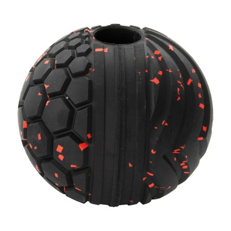 Chew King By Mammoth Supreme Dog Toy Collection, Durable All-Natural Rubber Supreme Fetch Ball, 4", Large