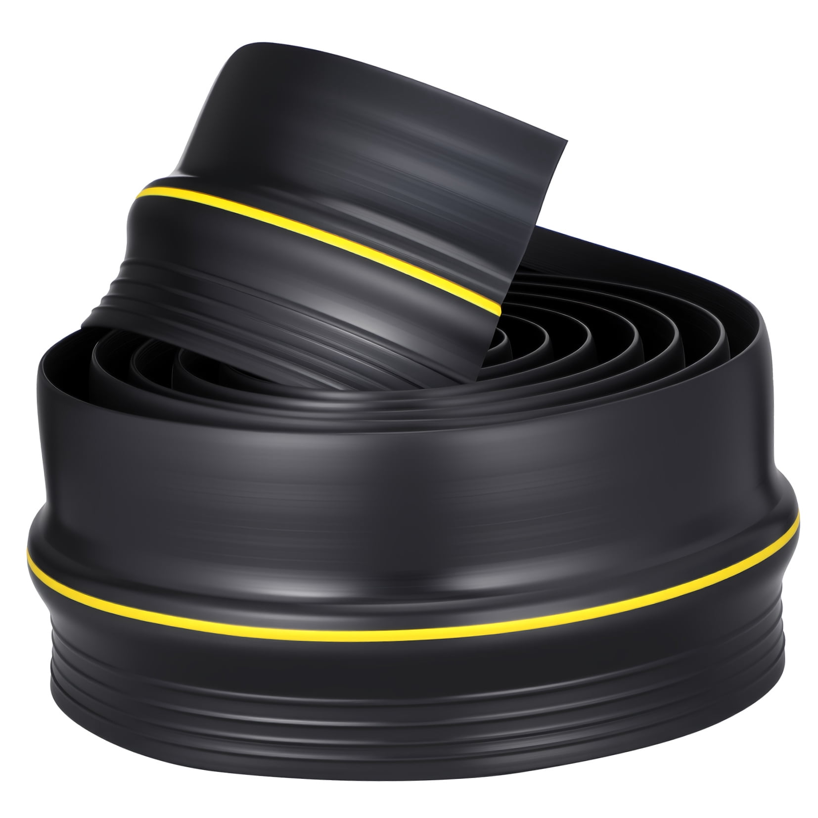 TABLZONE Black Rubber Garage Door Bottom Seal Weatherproof Gasket for Outdoor Storage and
