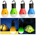 thumbnail image 1 of Fridja 4Pc Outdoor Portable Hanging LED Camping Tent Light Bulb Fishing Lantern Lamp, 1 of 6
