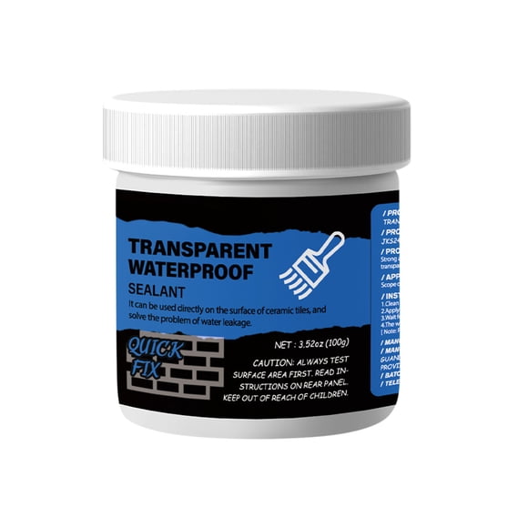 Plastic Transparent Waterproof Sealant Flexible For Roof Window Pipe Bathroom Kitchen Crack Repair Leak Proof Adhesive