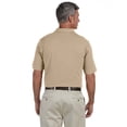 thumbnail image 3 of Harriton M200 Mens 6 oz. Ringspun Cotton Pique Short-Sleeve Polo, 3XL, STONE, 3 of 3