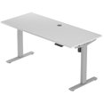 thumbnail image 1 of PROGRESSIVE DESK Standing Desk 48x30 - Electric Adjustable Height Stand Up Desk - One Piece Top, 1 of 9