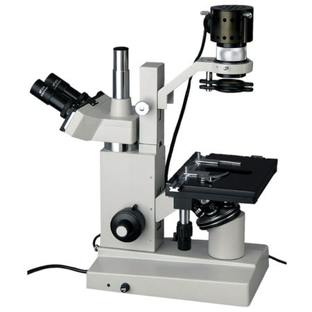 AmScope Inverted Trinocular Microscope 40X-640X