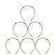thumbnail image 5 of FELTECHELECTR 6 diademas para mujer con peine de dientes, suministros para hacer bandas para el cabello, 5 of 5