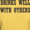 thumbnail image 3 of CafePress - Drinks Well With Others T Shirt - Men's Classic Graphic T-Shirt, 3 of 4