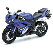 NewRay Die-Cast 1:12 Scale Toy Motorcycle 2016 Blue Yamaha YZF-R1