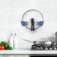 thumbnail image 4 of 10 Pieces Wall Mount Pot Lid Organizers Racks Plastic Pot Lid Storage Racks Holders For Kitchen Wall, 4 of 4