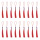 thumbnail image 2 of 100 piezas de borlas para bricolaje Caja de regalo Borlas Decoración Material para hacer manualidades de bricolaje (rojo), 2 of 4