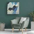 thumbnail image 4 of Canvas Wall Art - Coco Good 'Blue Monsoon I' Wall Art for Living Room, Bedroom, or Office Décor by Trademark Fine Art - 18 x 18 Inches, 4 of 4