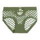 thumbnail image 1 of Gibobby Ropa interior de encaje sexy Calzoncillos de malla de color de cintura de talla grande para mujer Bragas de ropa interior de de algodón(Verde,M), 1 of 4
