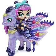hatchimals pixies riders, wilder wings magical mel pixie and ponygator glider with 16 wing accessories, girl toys, girls gifts for ages 5 and up