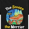 thumbnail image 3 of Pete The Cat - The Smore The Merrier - Toddler And Youth Short Sleeve Graphic T-Shirt, 3 of 6