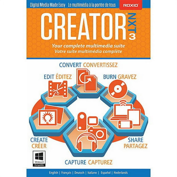 Roxio Rcrnxt3promlrt Creator Nxt 3 Pro M