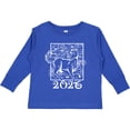 thumbnail image 3 of Inktastic 2026 Chinese New Year Horse Boys or Girls Long Sleeve Toddler T-Shirt, 3 of 5