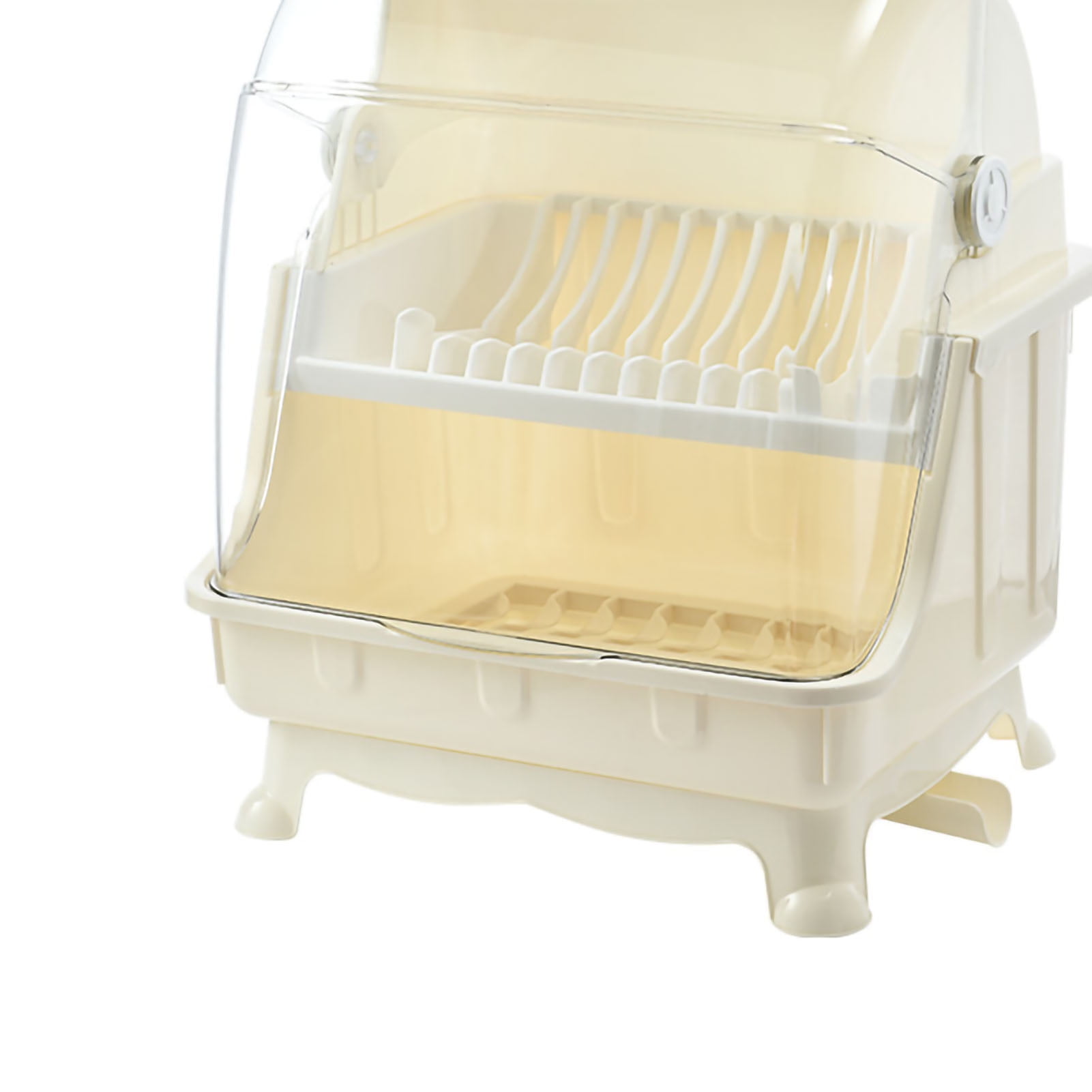 Beige dish drainer shop