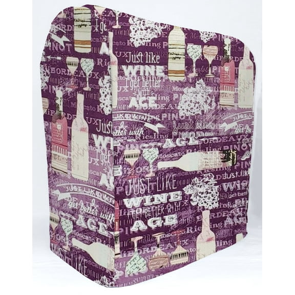 Beer or Wine Cover Compatible with Farberware 4.7qt Stand Mixer by Penny's Needful Things (Purple Wine)