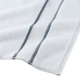 thumbnail image 5 of Hotel Style 6-Piece Egyptian Cotton Striped Bath Coordinate Towel Set, Marine Deep, 5 of 7