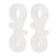 thumbnail image 5 of S Shaped Hooks, Holiday Light Hooks Sturdy Plastic 150 Pieces Multi Purpose For Garden ANGGREK Otros, 5 of 8