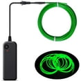 thumbnail image 1 of Wire Neon Light Cord EL Cable Neon Wire For Halloween Christmas Parties And Party Lighting (Green, 3m), 1 of 7