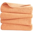 thumbnail image 1 of Polyte - Premium Microfiber Towel - Lint Free & Quick Drying - Orange - 16" x 30" - 4 Pack, 1 of 7