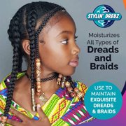 Stylin Dredz Moisture Splash Conditioning Braid Spray and Dreadlock Moisturizer Spray - 350 ml Pack of 2